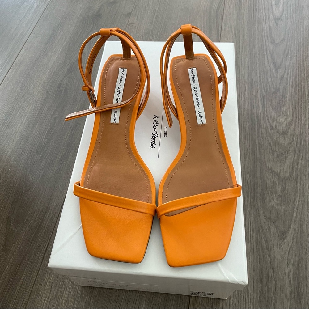 &Other Stories sandal in Orange